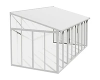 CANOPIA by PALRAM SanRemo 10 ft. x 18 ft. Sunroom, Patio Enclosure and Solarium - White