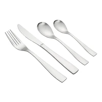 Home Trends 16 Piece Stainless Steel Flatware Set, HT 16 Piece Flatware