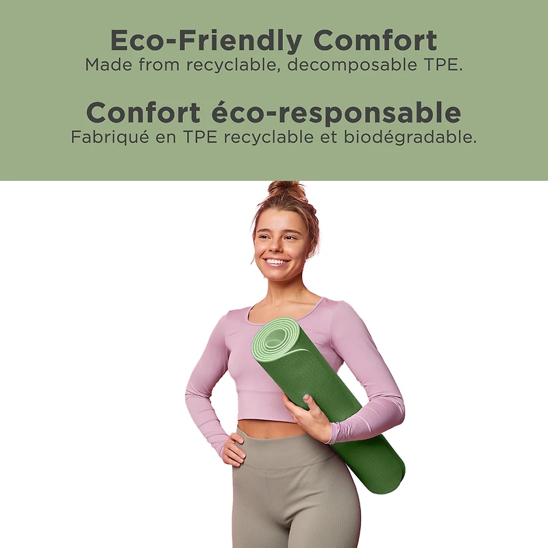 Très Grand Tapis de Yoga EKKO 6mm