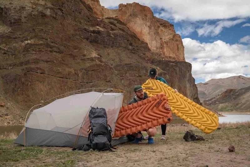 Matelas de couchage isolé Static V Lite ECO - Orange