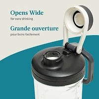 Bouteille mélangeur Contigo Fit Shake & Go 2.0, plastique tritan, 828 mL (28 oz), sel 1 unité