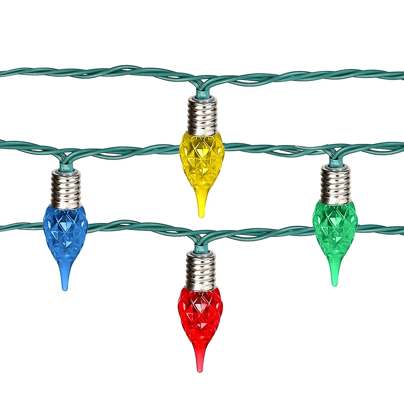 Danson Décor 180 C6 Teardrop LED Plug in Lights, Multicolor, 180CT C6 LED LIGHT MULTICOLOR