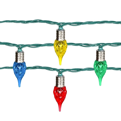 Danson Décor 180 C6 Teardrop LED Plug in Lights, Multicolor, 180CT C6 LED LIGHT MULTICOLOR