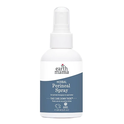 Spray périnéal rafraîchissant à base de plantes pour la récupération post-partum Earth Mama Bruine végétale du post-partum
