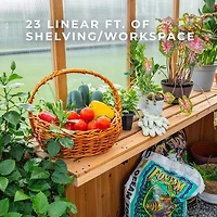 Backyard Discovery 12' X 7' Zalie Greenhouse