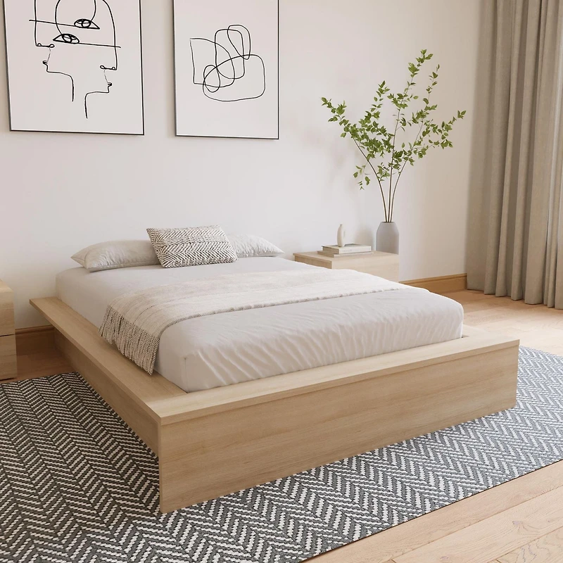 Nexera James Platform Bed