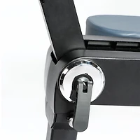 Master Massage the Most Advanced Ergonomically Designed Gymlane Portable Massage Chair in Royal Blue