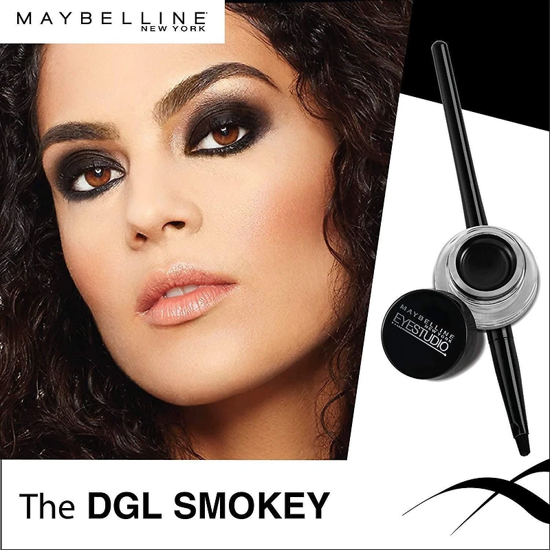 Maybelline New York Eyestudio® Lasting Drama®, Traceur Gel, 3.5 GR
