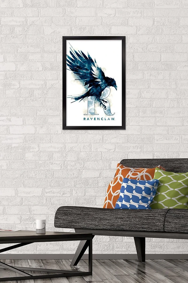 The Wizarding World: Harry Potter - Ravenclaw Illustrated House Logo Wall Poster