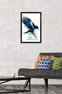 The Wizarding World: Harry Potter - Ravenclaw Illustrated House Logo Wall Poster