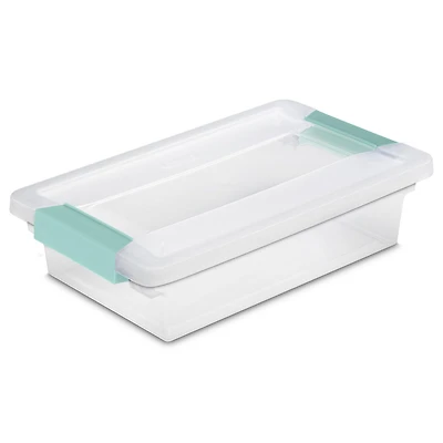 Petite boîte transparent à clip de Sterilite 1 pièce