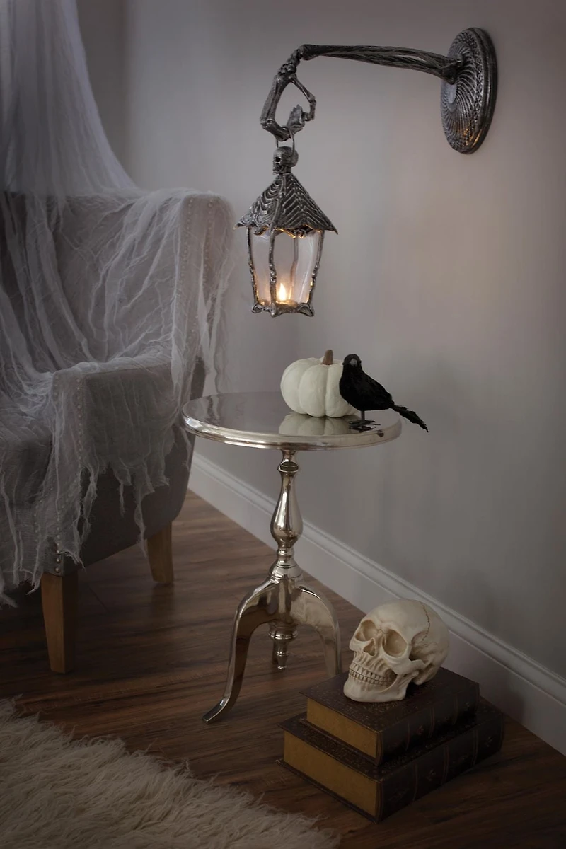 HALLOWEEN ALLUMEZ LANTERNE SQUELETTE