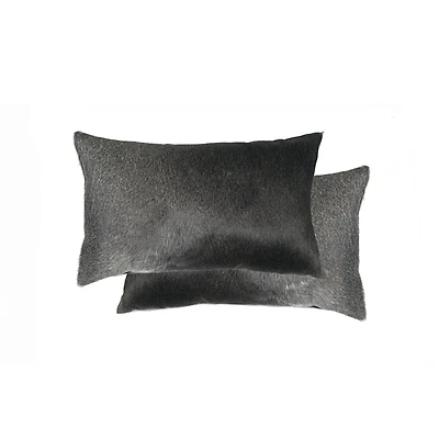 TORINO KOBE COWHIDE PILLOW 12"X20" 2-PACK