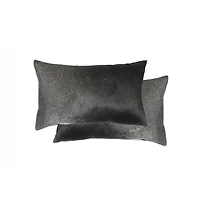 TORINO KOBE COWHIDE PILLOW 12"X20" 2-PACK