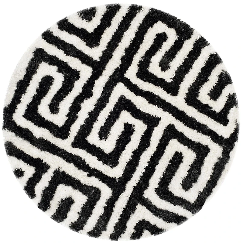 Safavieh Barcelona Dortha Geometric Shag Area Rug