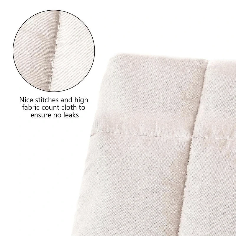 NEX Microfiber Weighted Blanket with Removable Duvet Cover