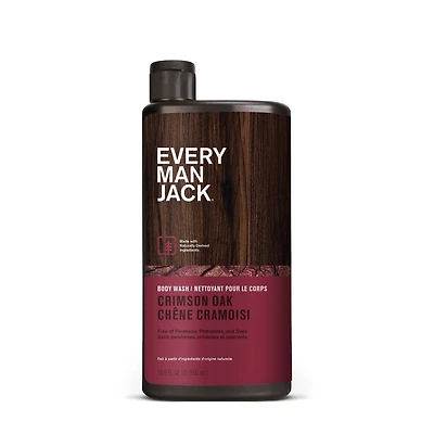 Every Man Jack Nettoyant Pour Le Corps Chêne Cramoisi 500ML