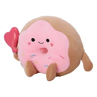 Valentine 13.5", Donut Plush - Pink