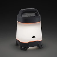 Lanterne de camping LED Ozark Trail 1500 lumens – Longue durée de vie : 300 heures, résistante à l'eau, orange/gris