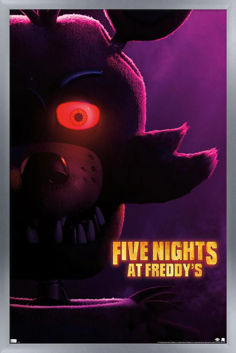 Cinq nuits au film Freddy - Foxy One Sheet