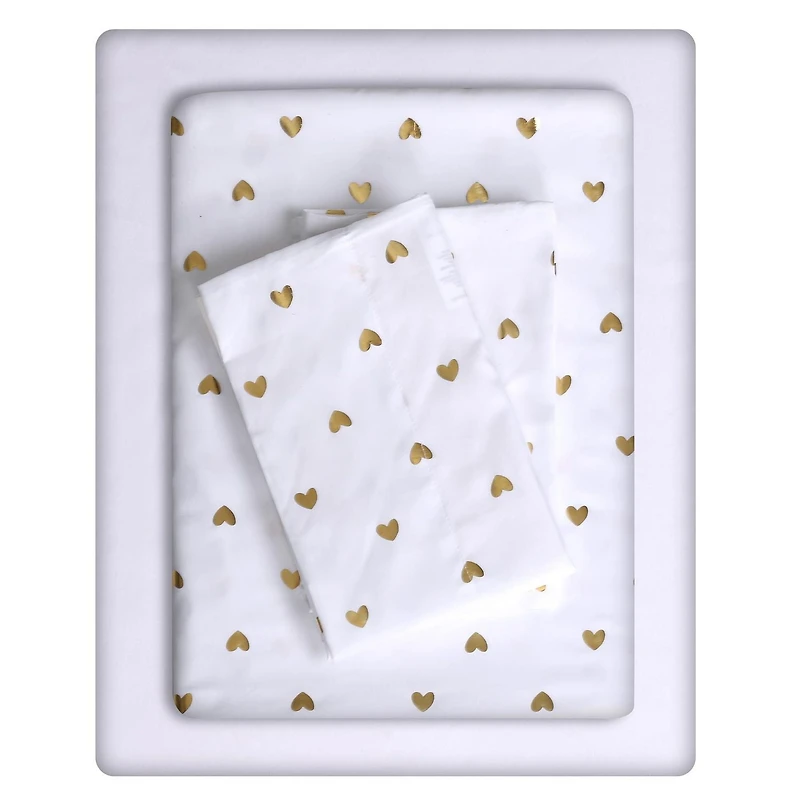 Ensemble de draps à imprimé en microfibre douce facile à nettoyer pour enfants Mainstays