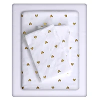 Ensemble de draps à imprimé en microfibre douce facile à nettoyer pour enfants Mainstays