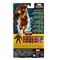 Hasbro Marvel Legends Series, figurine Modular Iron Man de 15 cm, 4 accessoires et pièce Build-a-Figure