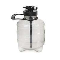 HomeCraft™ Kegerator & Beer Growler Cooling System, Black Stainless Steel