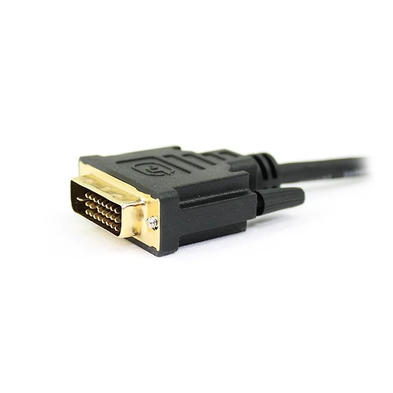 BlueDiamond HDMI to DVI-D (24+1) Cable - 1920*1080/60HZ, 10.2 Gbps, 30AWG, Male to Male, Black