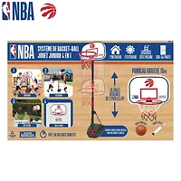 NBA Raptors 4-in-1 Basketball System