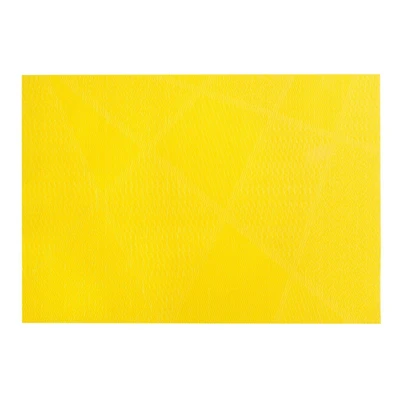 Vinyl Placemat (Electrify) (Jaune) - Set of 12