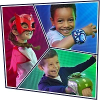 PJ Masks Gekko Hero Gauntlet Preschool Toy, Gekko Costume and Dress-Up Toy with Spinning Gekko Shield for Kids Ages 3 and Up