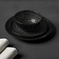 Thyme & Table Stoneware Round Salad Plate, Maddox Collection, Dinnerware