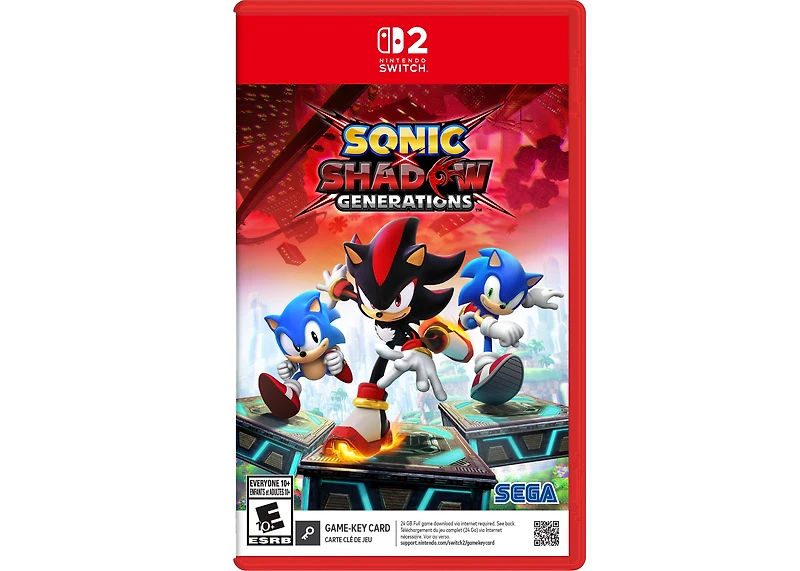 Jeu Video Sonic X Shadow Generations Pour (Nintendo Switch 2) (Game Key Card)