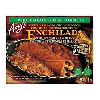 Amy's enchilada fait de riz Espagnol et feves enchilada 284g