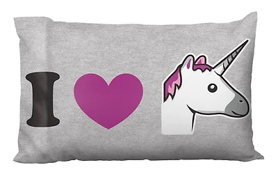 Taie d'oreiller Mainstays Kids de taille standard à imprimé Unicorn taie d’oreiller: 20 x 30 po