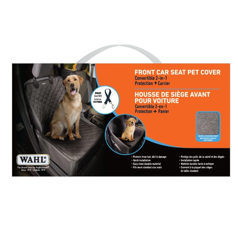 Wahl 2-in-1 Front Car Seat Convertible Dog Cover