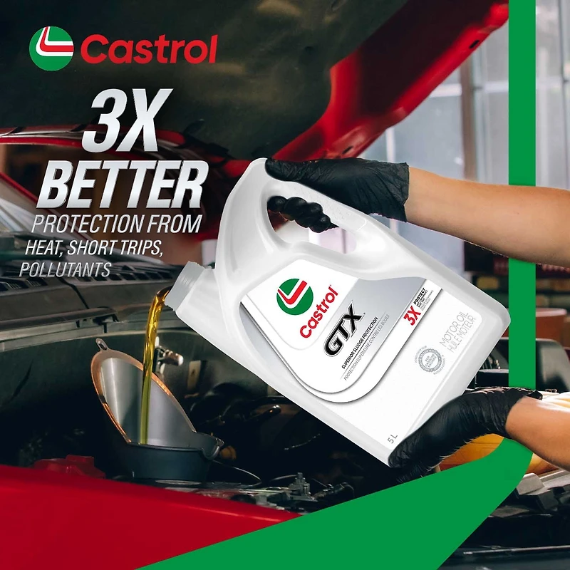 Castrol GTX Ultraclean 5W30 1 L, One of the most advanced conventional motor oils.