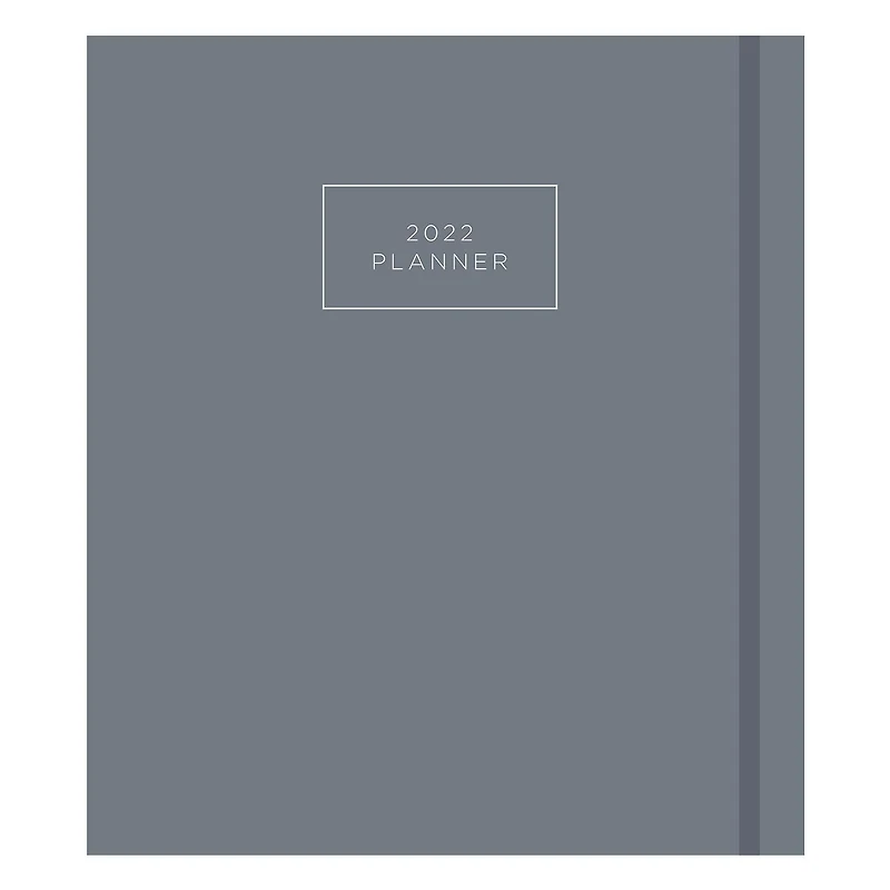 Blue Sky Grey Large Weekly/Monthly Planner for 2022