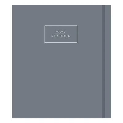 Blue Sky Grey Large Weekly/Monthly Planner for 2022