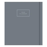 Blue Sky Grey Large Weekly/Monthly Planner for 2022