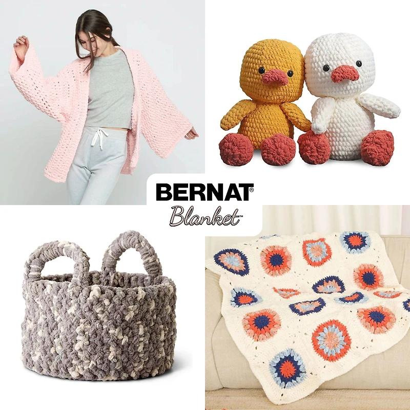 Bernat® Blanket™ #6 Super Bulky Polyester Yarn 10.5oz/300g
