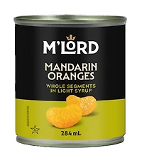 M'Lord Mandarin Oranges Whole Segments, 284ml, 284 mL