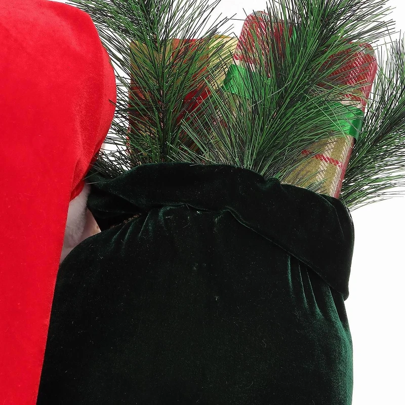 Holiday Time 48" Fabric Santa Decor