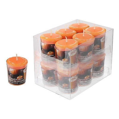 Champignon Votive (Spice Citrouille) (12 / Affichage) - Set of 12
