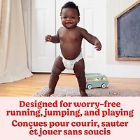 Huggies Little Movers Baby Diapers ,Mega colossal pack , Size 6 (35+ lbs), 84 Count