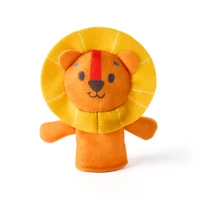 Ms. Rachel, Coffret de 4 marionnettes à doigts Les amis du zoo, lion, singe et perroquet, jouets éducatifs et marionnettes animales, jouets pour tout-petits pour filles et garçons de 6 mois à 2 ans et