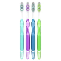 Brosses à dents Oral-B Blanc brillant, souple