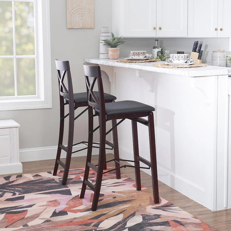 Bronson X Back Folding Bar Stool