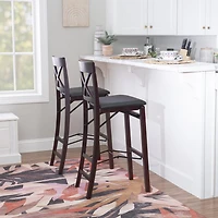 Bronson X Back Folding Bar Stool